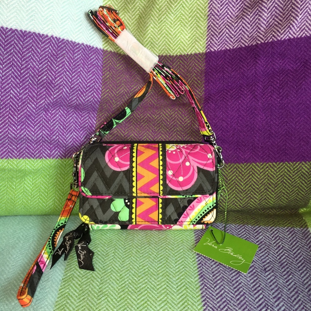 VERA BRADLEY All In One Crossbody in Ziggy Zinnia